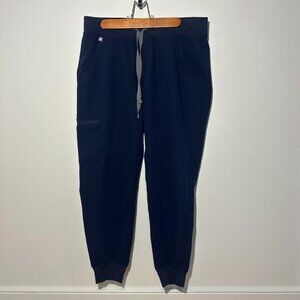 Figs Zamora Jogger Scrub Pant Navy Medium Petite